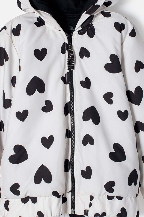 Card slide image -  CHAQUETA DE MIC CON CIERRE MULTICOLOR PARA NIÑA