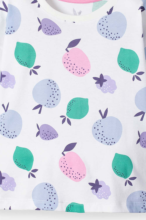 Card slide image -  CAMISETA DE MIC MANGA CORTA MARFIL PARA NIÑA