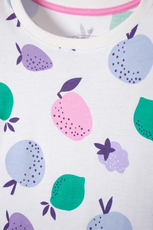 Card slide image -  CAMISETA DE MIC MANGA CORTA MARFIL PARA NIÑA