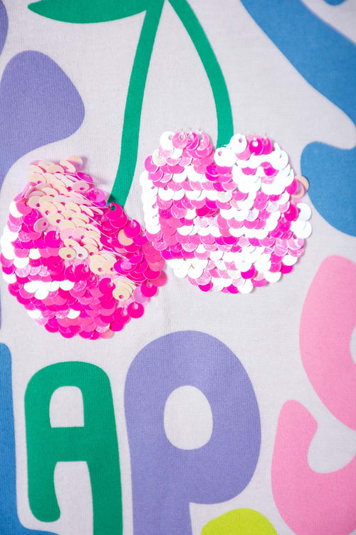 Card slide image -  CAMISETA DE MIC MANGA CORTA BLANCO PARA NIÑA