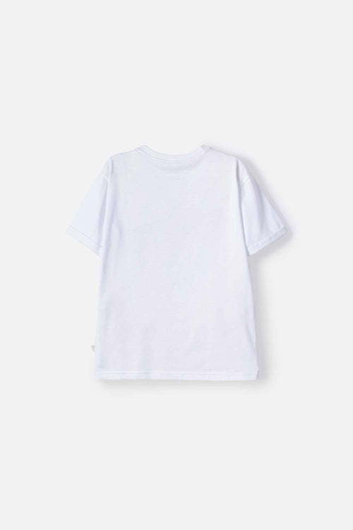 Card slide image -  CAMISETA DE MIC MANGA CORTA BLANCO PARA NIÑA