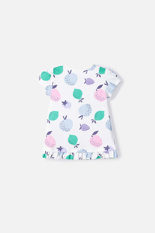 Card slide image -  CAMISETA DE LITTLEMIC MANGA CORTA MARFIL PARA NIÑA 2T A 5T