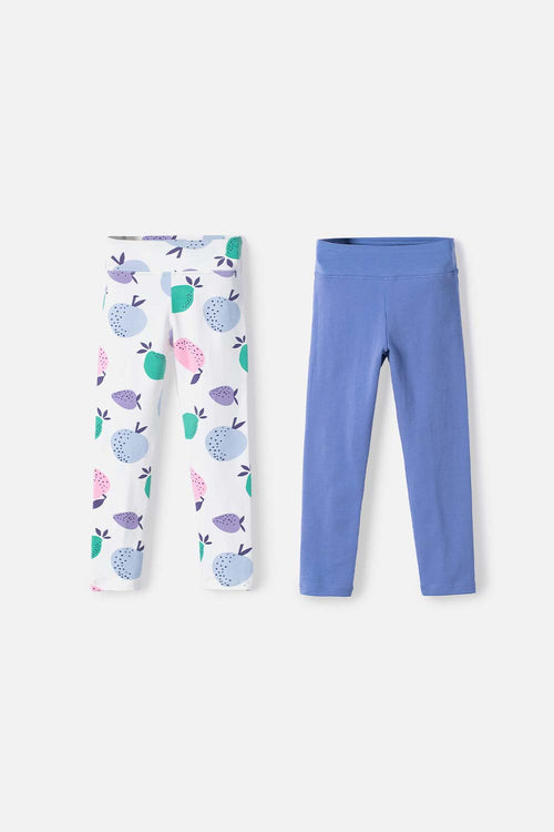 Card slide image -  PACK X2 LEGGINGS LITTLEMIC MULTICOLOR PARA NIÑA 2T A 5T