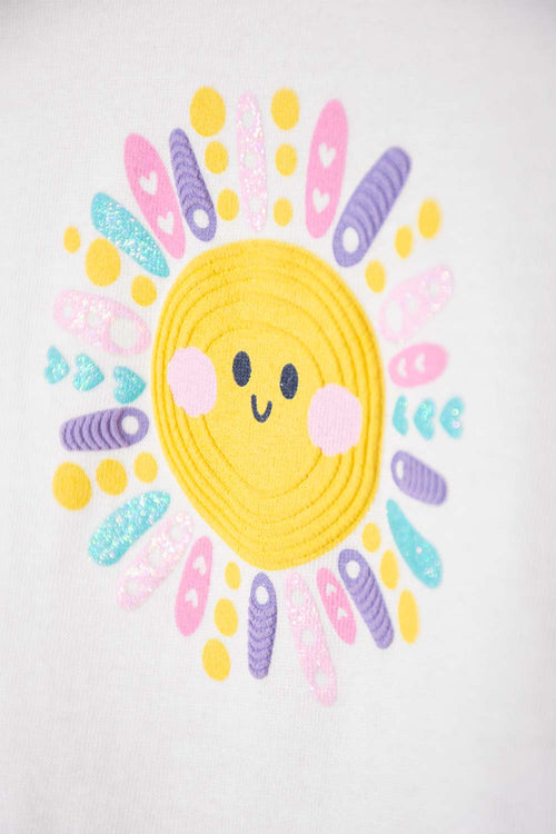 Card slide image -  CONJUNTO LITTLEMIC MULTICOLOR DE CAMISETA ESTAMPADA PARA BEBÉ NIÑA