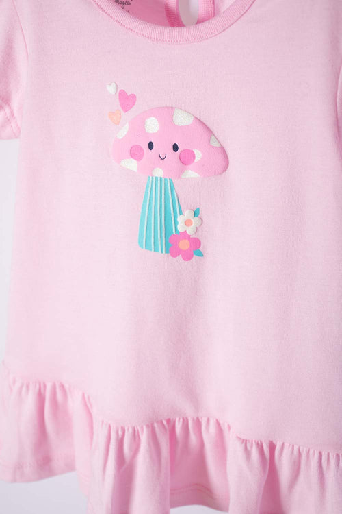 Card slide image -  CONJUNTO LITTLEMIC MULTICOLOR DE PANTALÓN LARGO PARA BEBÉ NIÑA