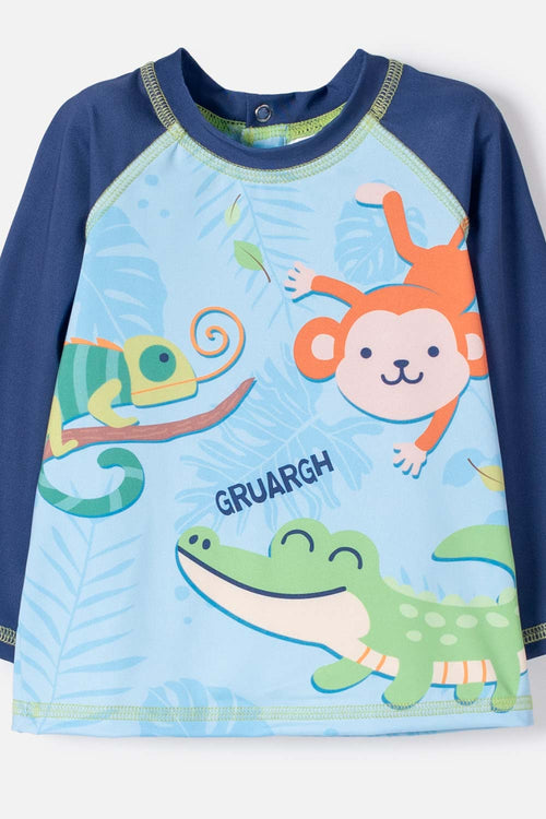 Card slide image -  CONJUNTO DE BAÑO DE LITTLEMIC MULTICOLOR PARA BEBÉ NIÑO