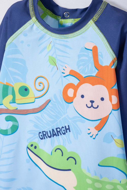 Card slide image -  CONJUNTO DE BAÑO DE LITTLEMIC MULTICOLOR PARA BEBÉ NIÑO