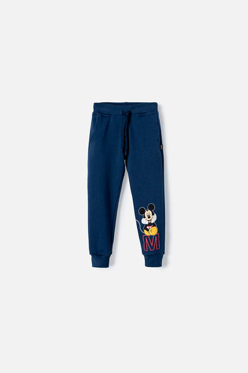 Card slide image -  JOGGER DE MICKEY MOUSE AZUL CON ESTAMPADO EN RELIEVE PARA NIÑO 2T A 5T