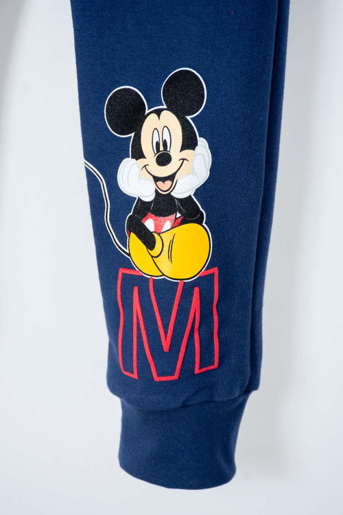 Card slide image -  JOGGER DE MICKEY MOUSE AZUL CON ESTAMPADO EN RELIEVE PARA NIÑO 2T A 5T