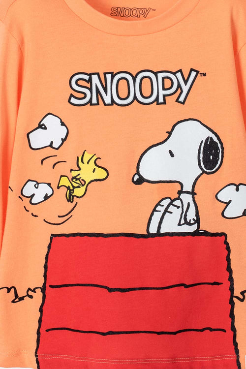 Card slide image -  PIJAMA SNOOPY MANGA LARGA MULTICOLOR PARA NIÑO 2T A 5T
