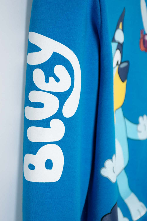 Card slide image -  BUZO DE BLUEY AZUL DE DISEÑO CERRADO PARA NIÑO 2T A 6T
