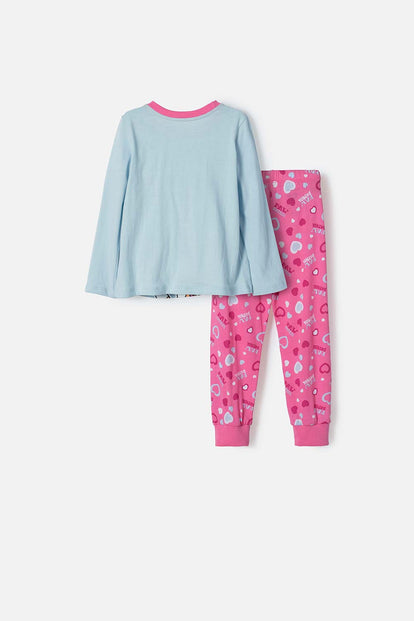 PIJAMA DE PAW PATROL MANGA LARGA MULTICOLOR PARA NIÑA 2T A 5T
