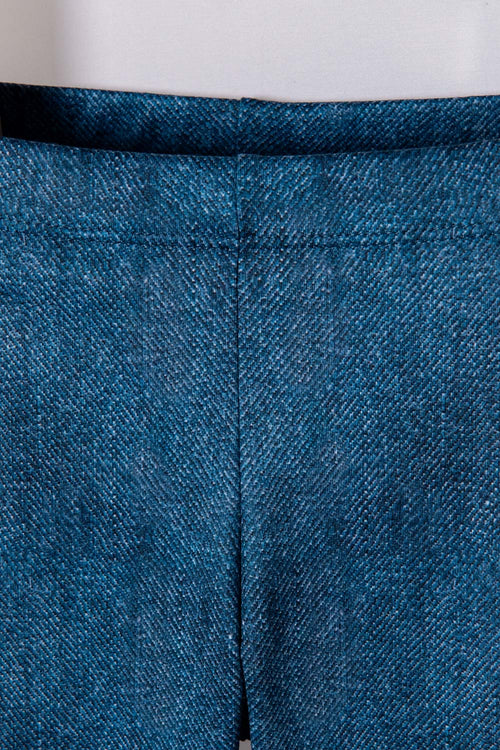 Card slide image -  CONJUNTO DE STITCH CON CAMISETA BLANCO Y AZUL PARA NIÑA 2T A 5T