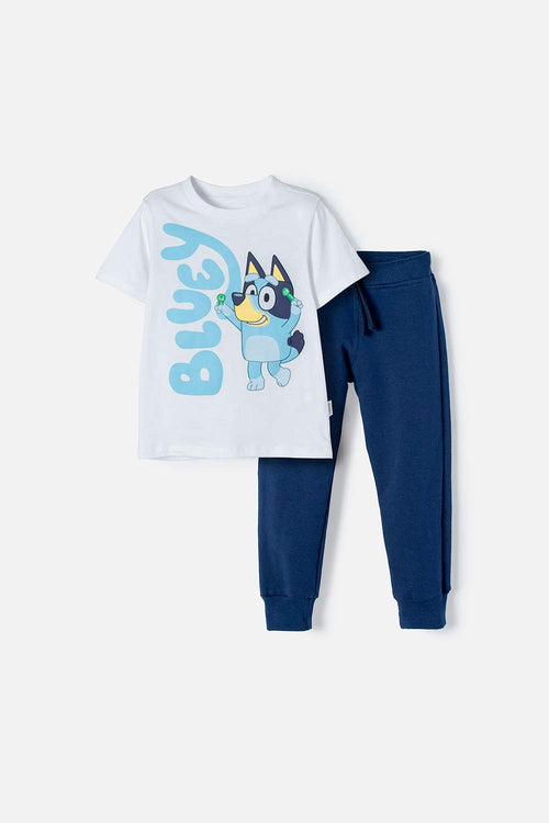Card slide image -  CONJUNTO DE BLUEY CON PANTALÓN LARGO PARA NIÑO 2T A 6T