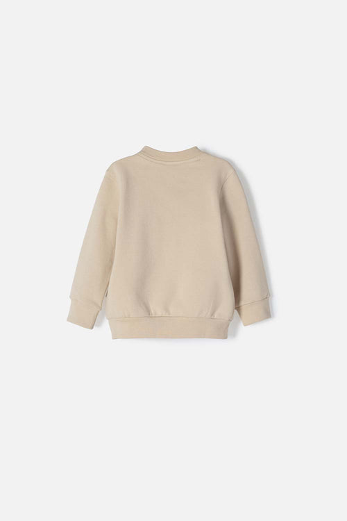 Card slide image -  BUZO LOONEY TUNES CERRADO CAQUI PARA BEBÉ NIÑO