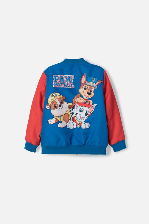 Card slide image -  CHAQUETA DE PAW PATROL CON CIERRE AZUL Y ROJO PARA NIÑO 2T A 5T