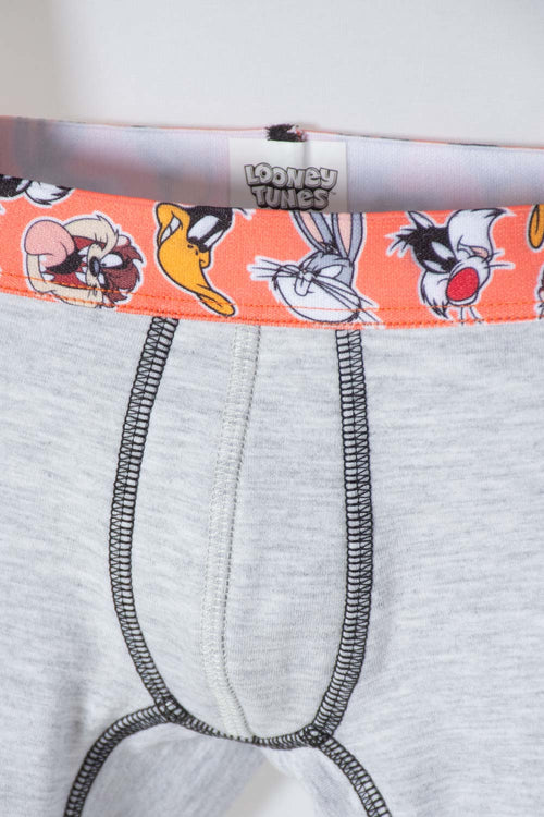 Card slide image -  PACK X2 BOXER DE LOONEY TUNES NARANJA Y GRIS PARA NIÑO 2T A 5T