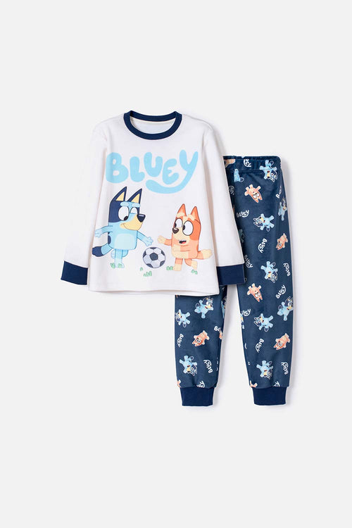 Card slide image -  PIJAMA DE BLUEY CON PANTALÓN LARGO MULTICOLOR PARA NIÑO 2T A 6T