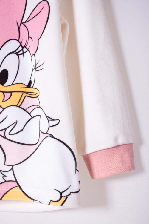 Card slide image -  PIJAMA DE MINNIE MOUSE PANTALÓN LARGO PARA NIÑA 2T A 5T