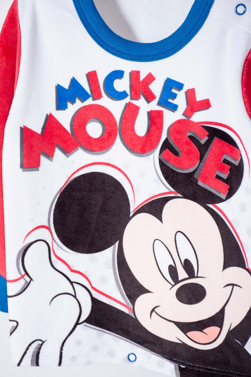 Card slide image -  PIJAMA DE MICKEY MOUSE CON PANTALÓN LARGO MULTICOLOR PARA BEBE NIÑO