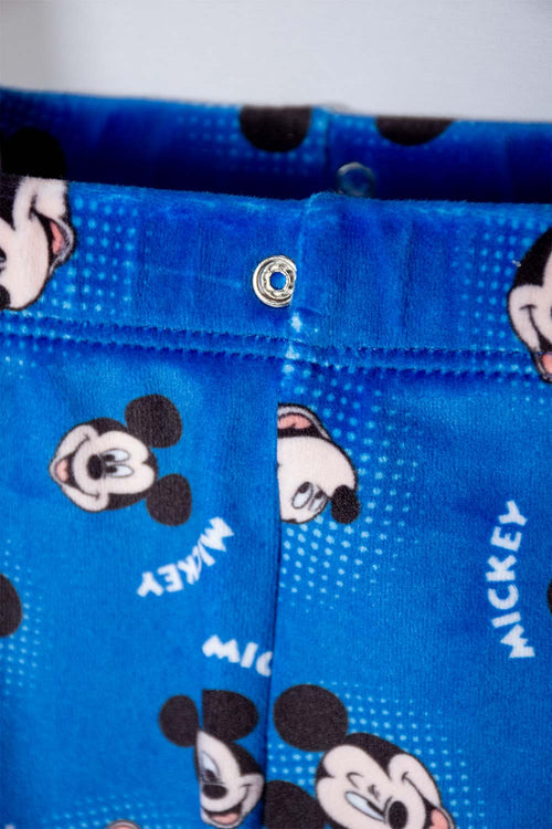 Card slide image -  PIJAMA DE MICKEY MOUSE CON PANTALÓN LARGO MULTICOLOR PARA BEBE NIÑO