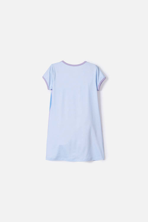 Card slide image -  PIJAMA DE BLUEY TIPO BATOLA AZUL PARA NIÑA 2T A 6T