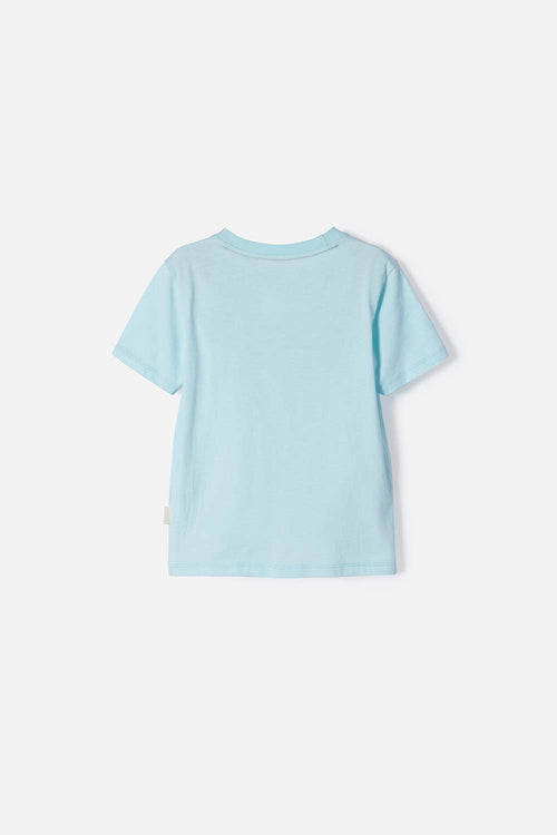 Card slide image -  CAMISETA DE BLUEY MANGA CORTA AZUL HIELO PARA NIÑO 2T A 6T