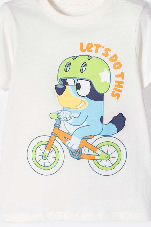 Card slide image -  CONJUNTO DE BLUEY CON PANTALÓN LARGO MULTICOLOR PARA NIÑO 2T A 6T