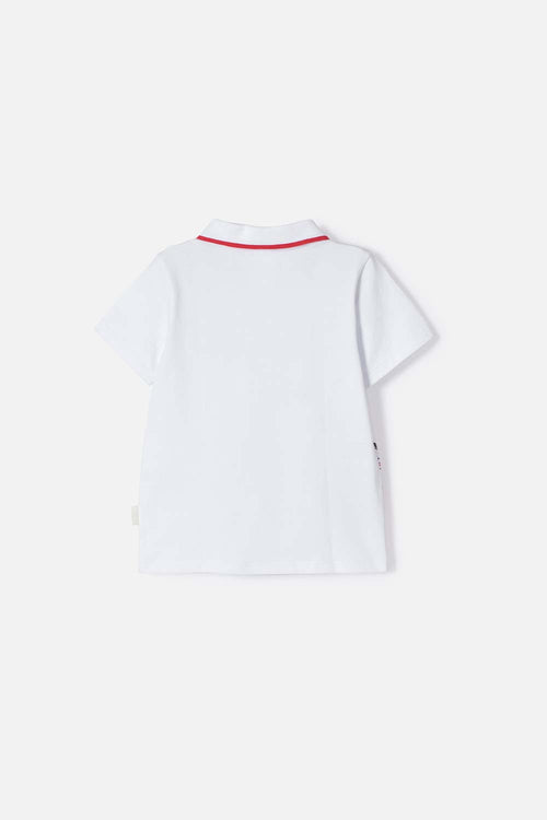 Card slide image -  CAMISETA TIPO POLO DE PAW PATROL BLANCO PARA NIÑO 2T A 6T