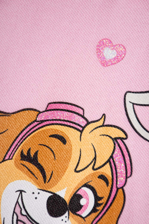 Card slide image -  CAMISETA TIPO POLO DE PAW PATROL ROSADA PARA NIÑA 2T A 6T