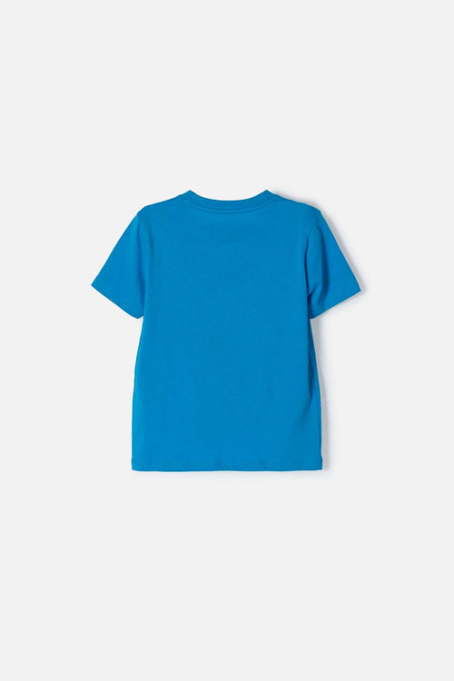Card slide image -  CAMISETA DE STITCH MANGA CORTA AZUL PARA NIÑA 2T A 5T