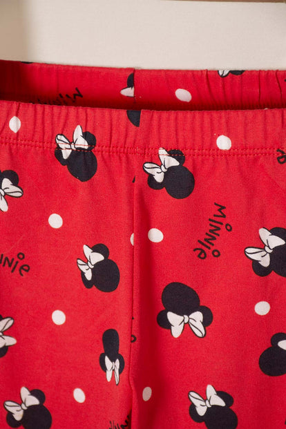 PIJAMA DE MINNIE MOUSE MULTICOLOR PARA NIÑA 2T A 5T