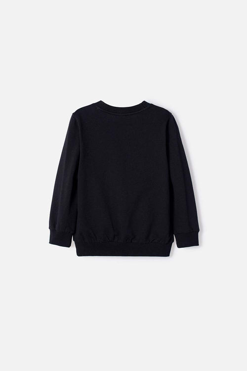 Card slide image -  BUZO DE IRONMAN CERRADO NEGRO PARA NIÑO 2T A 5T