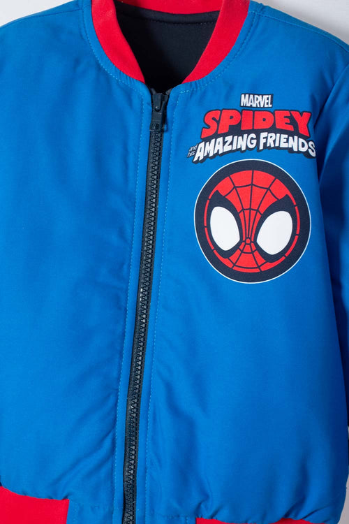 Card slide image -  CHAQUETA DE SPIDEY AND HIS AMAZING FRIENDS AZUL PARA NIÑO 2T A 6T