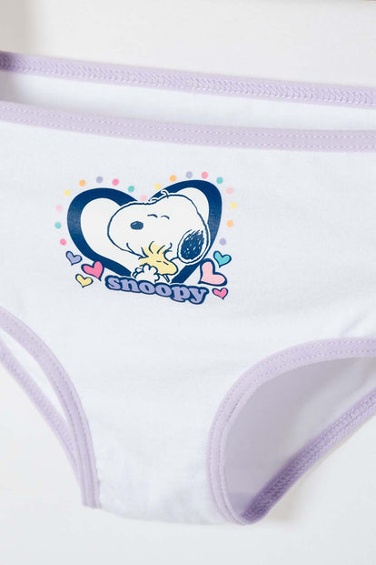 PACK X2 PANTIES DE SNOOPY MULTICOLOR PARA NIÑA 2T A 5T