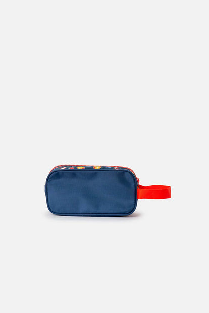 CARTUCHERA DE SPIDERMAN AZUL Y ROJO PARA NIÑO