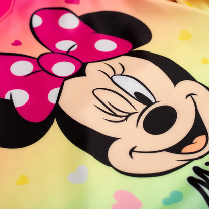 CONJUNTO DE BAÑO DE  MINNIE MOUSE PARA BEBÉ NIÑA