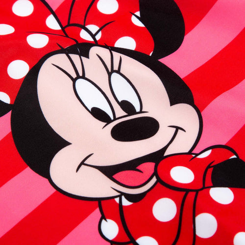 VESTIDO DE BAÑO DE MINNIE MOUSE MANGA SISA ROSADO DE NIÑA