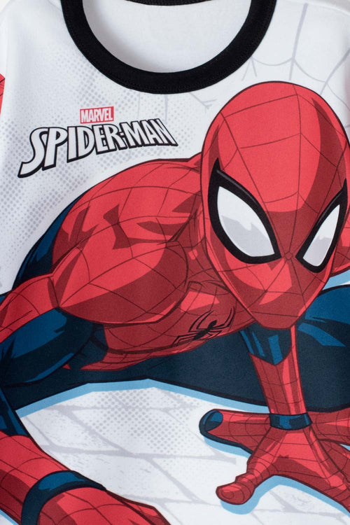 PIJAMA DE SPIDER-MAN ROJA DE PANTALÓN LARGO PARA NIÑO