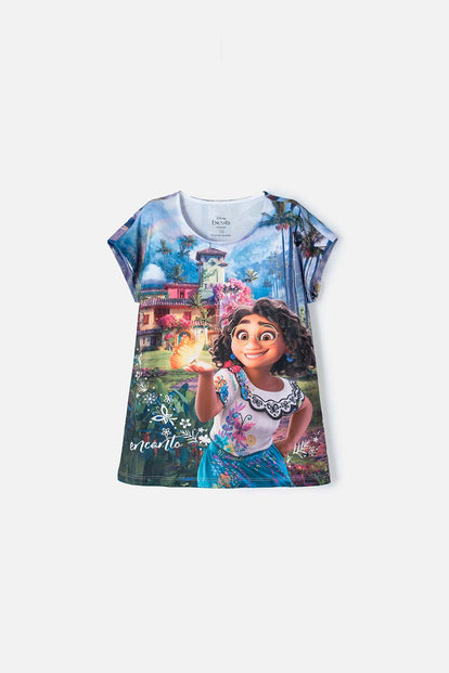  CAMISETA DE ENCANTO ESTAMPADA PARA NIÑA