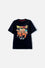 CAMISETA DE NIÑO, MANGA CORTA NEGRA  DE DRAGON BALL TOEI ANIMATION INC