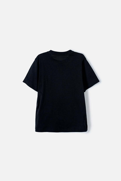 CAMISETA DE NIÑO, MANGA CORTA NEGRA  DE DRAGON BALL TOEI ANIMATION INC