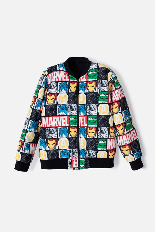 CHAQUETA DE MARVEL CON CIERRE MULTICOLOR PARA NIÑO