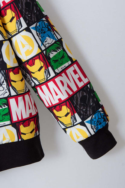 CHAQUETA DE MARVEL CON CIERRE MULTICOLOR PARA NIÑO