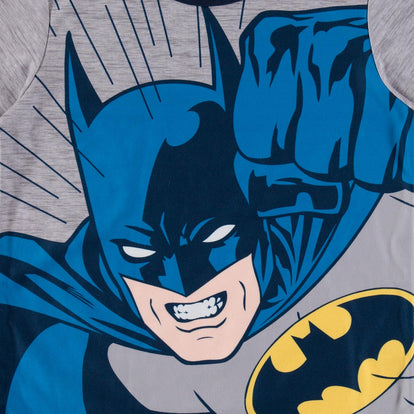 PIJAMA DE BATMAN MANGA LARGA Y PANTALÓN LARGO PARA NIÑO