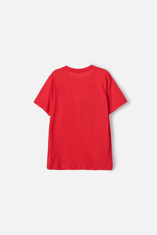 Card slide image -  CAMISETA DE SPIDER-MAN  MANGA CORTA ROJA PARA NIÑO