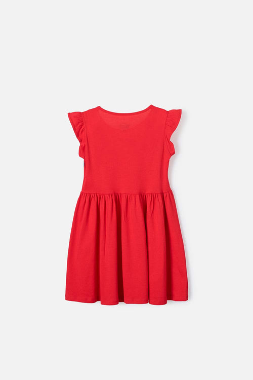 Card slide image -  VESTIDO DE MINNIE MOUSE MANGA SISA ROJO PARA NIÑA