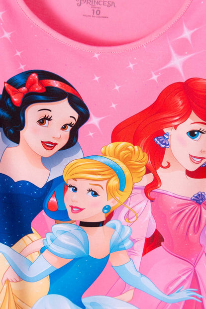 PIJAMA DE PRINCESAS TIPO BATOLA ROSADA PARA NIÑA – MIC Ecuador