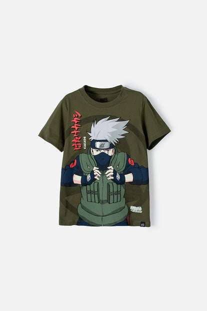  CAMISETA JUNIOR NIÑO NARUTO SHIPPUDEN