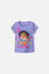 CAMISETA DE ENCANTO MANGA CORTA LILA PARA NIÑA